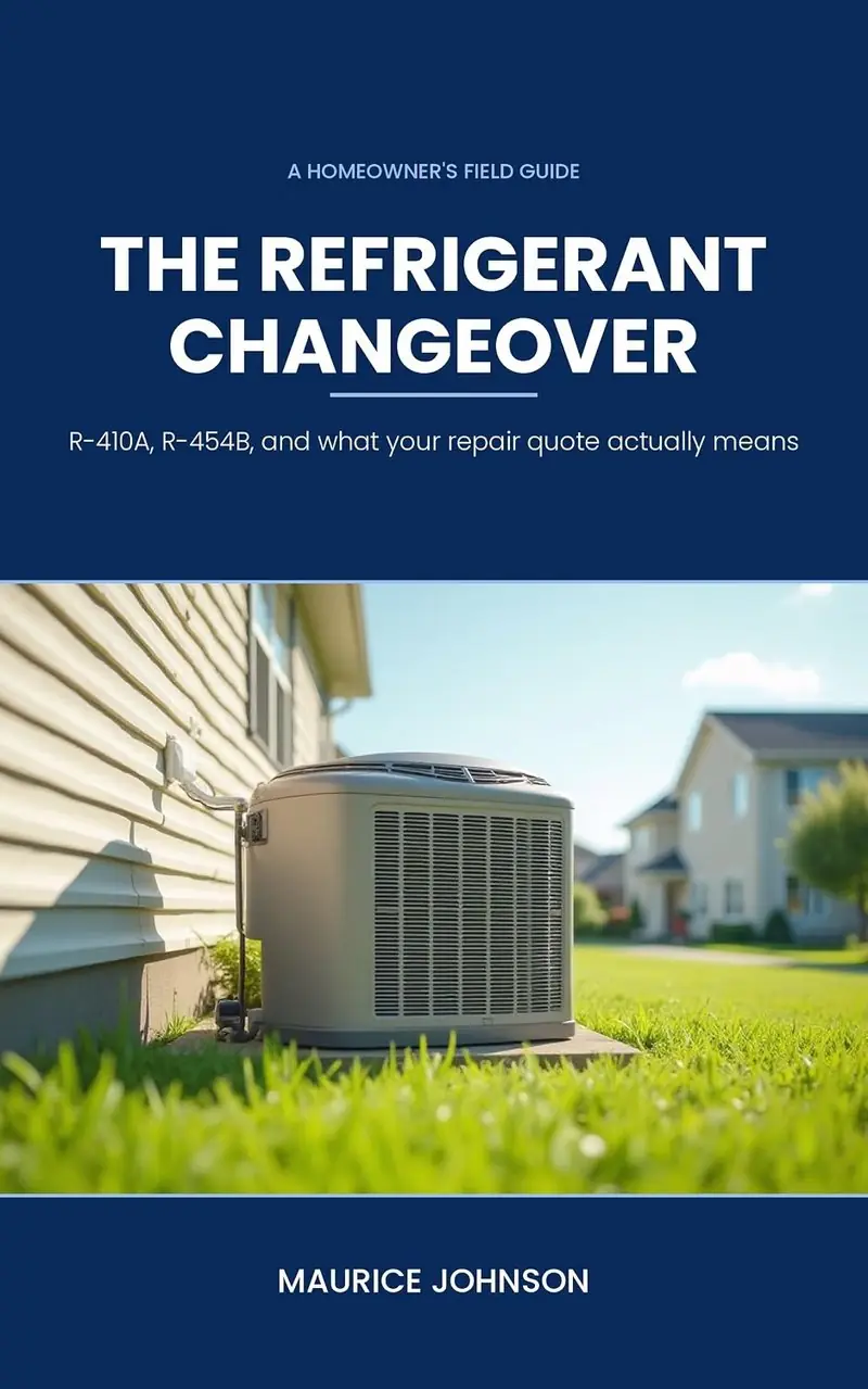 Cover of The Refrigerant Changeover by Maurice Johnson